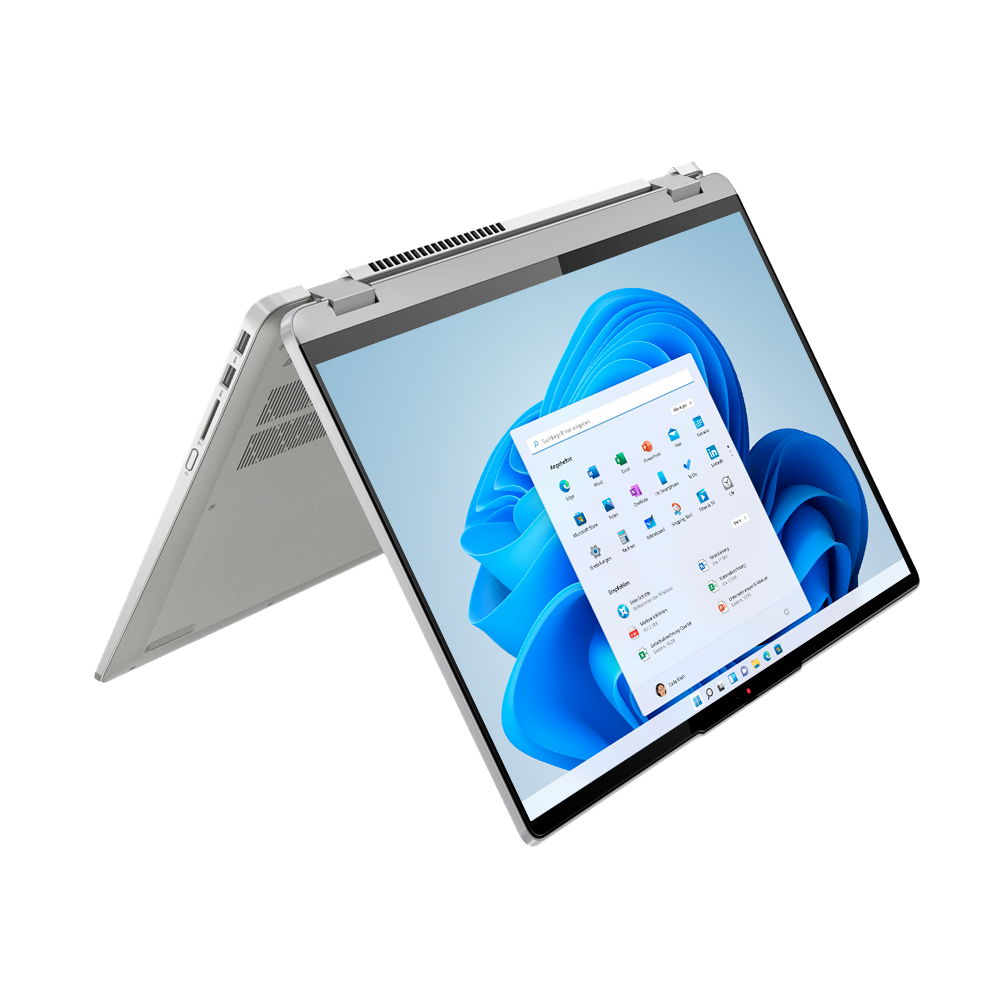 Lenovo IdeaPad Flex 5 16IAU7 i5-1235U Hybrid (2-in-1) 40,6 cm (16" ) Touchscreen WUXGA Intel® Core™ i5 8 GB LPDDR4x-SDRAM 512 GB SSD Wi-Fi 6 (802.11ax) Windows 11 Home Grau (82R8004YGE)
