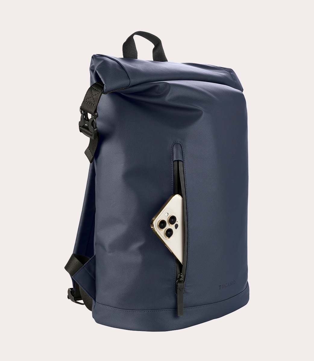 Tucano Rollo Rucksack 16" Blau