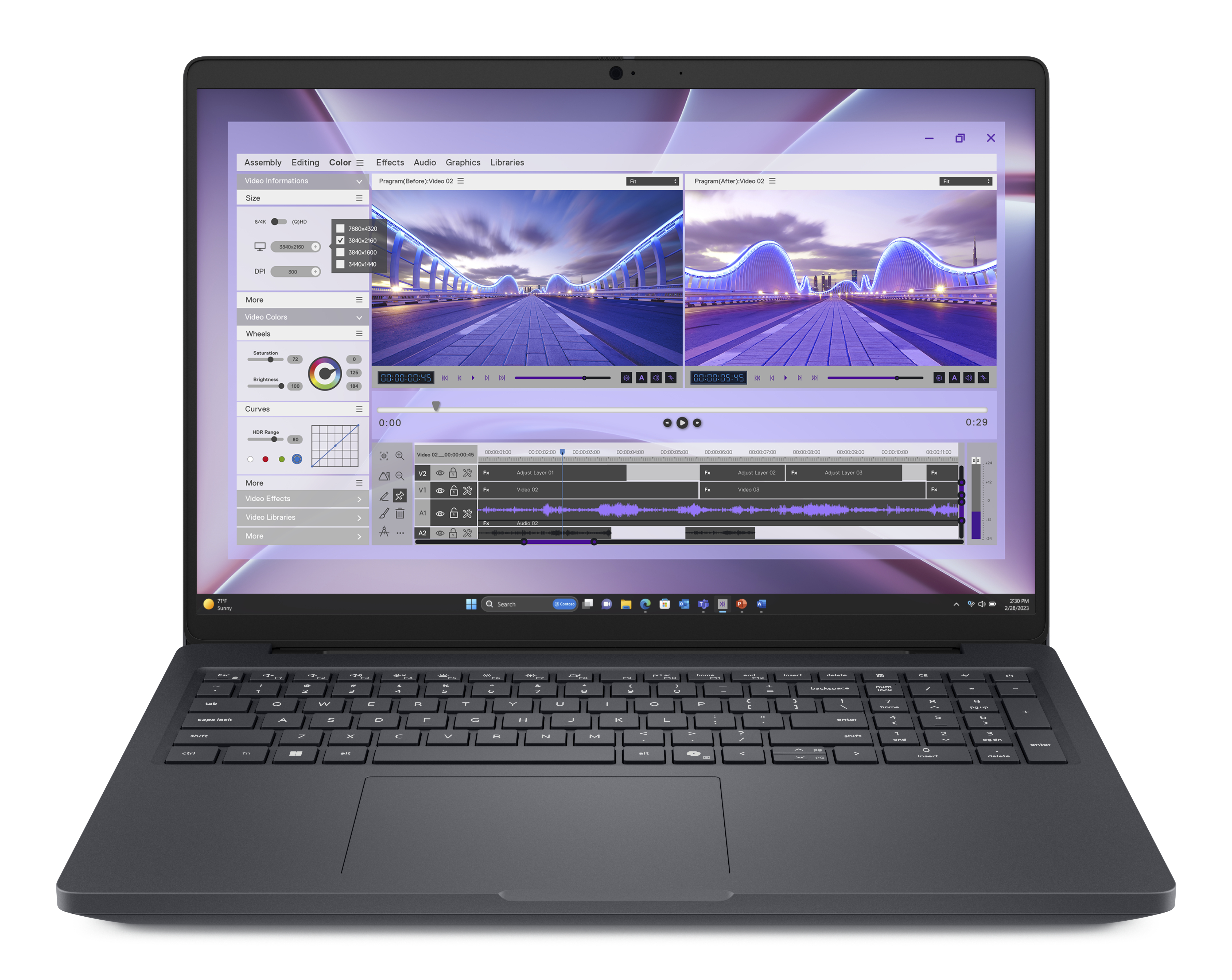 Dell Pro Max 16 PXM0V 16" Intel Core Ultra 7 265H 16 GB RAM 512 GB SSD Schwarz