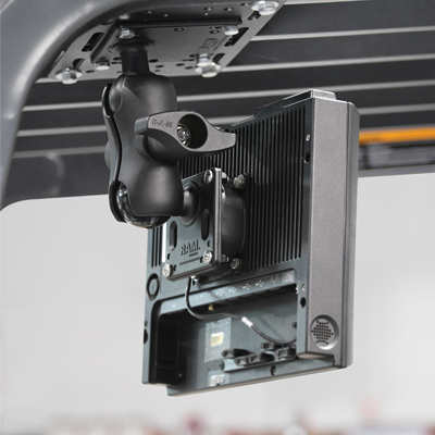 RAM Mounts Stoßdämpfer 75 x 75 mm VESA Schwarz