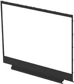 HP LCD BEZEL BLACK LOGO (M54714-001)