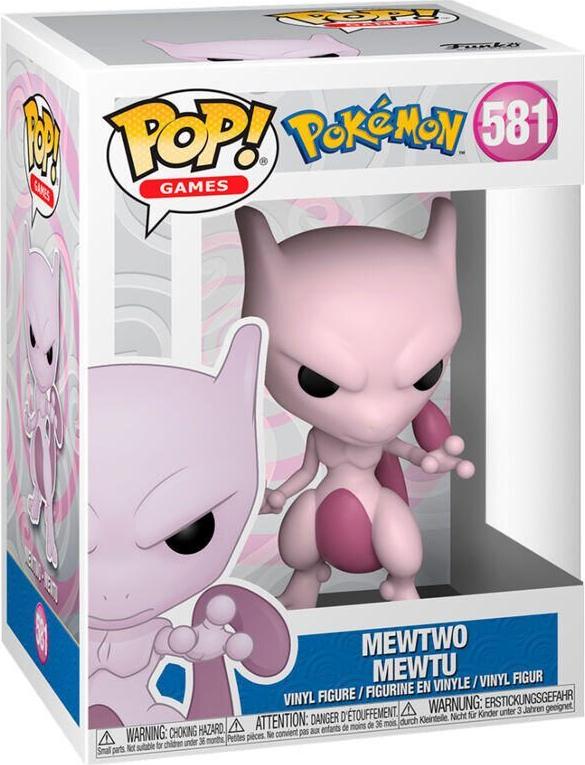 Funko Pop! Games Figur Pokemon Mewtu #581 (FU63254)