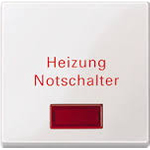 MERTEN Wippe f. Heizungs-Notschalter 432919 System M polarweiss 432919 432919 (432919)