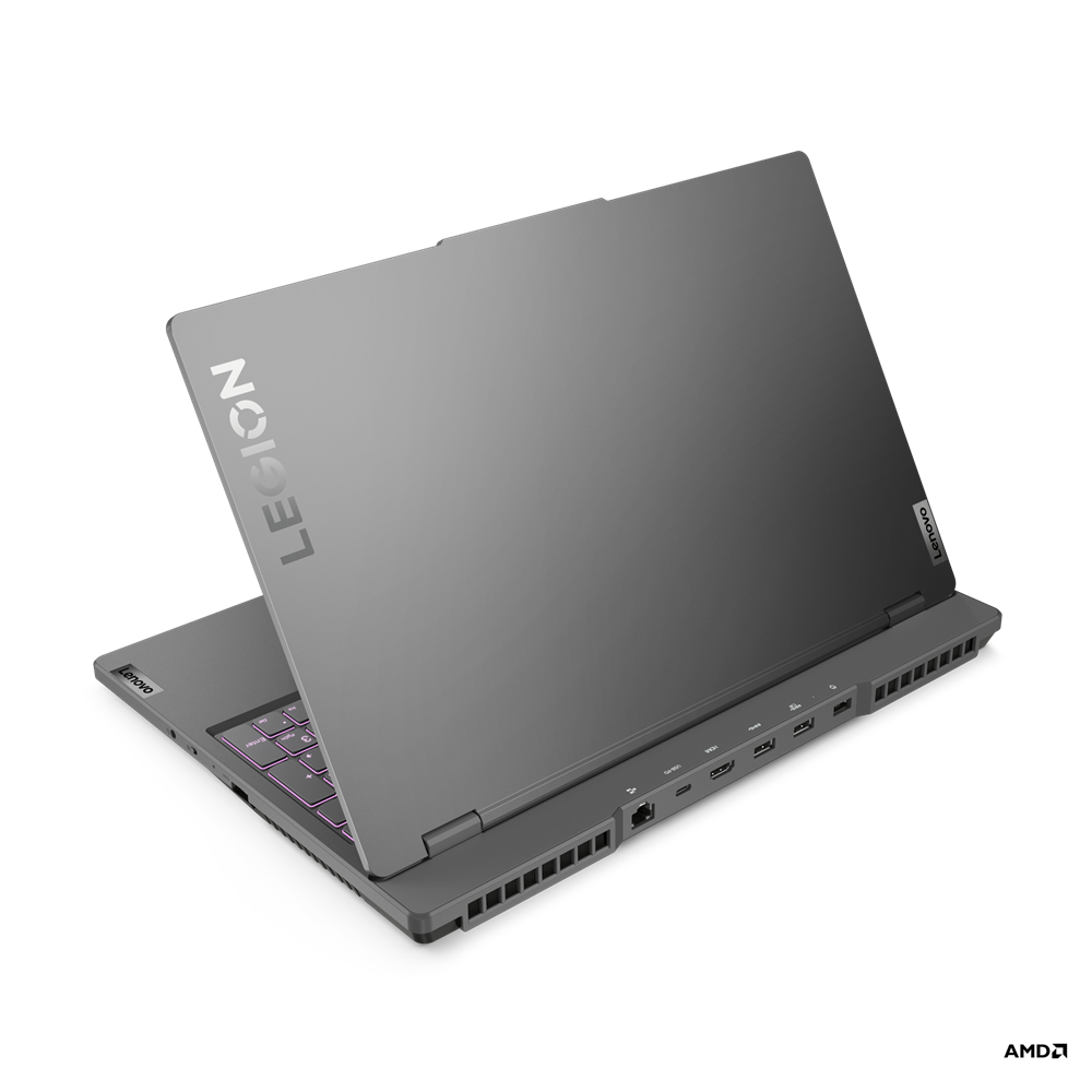 Lenovo Legion 5 15ARH7 6600H Notebook 39,6 cm (15.6 Zoll) Full HD AMD Ryzen™ 5 16 GB DDR5-SDRAM 512 GB SSD NVIDIA GeForce RTX 3050 Wi-Fi 6E (802.11ax) Windows 11 Home Grau (82RE000NGE) (geöffnet)
