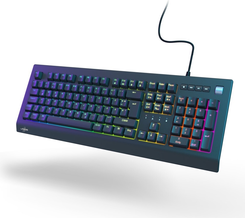 uRage Gaming-Keyboard Exodus 600 Mechanical, Rote Switches, Schwarz, QWERTZ DE (00217832)