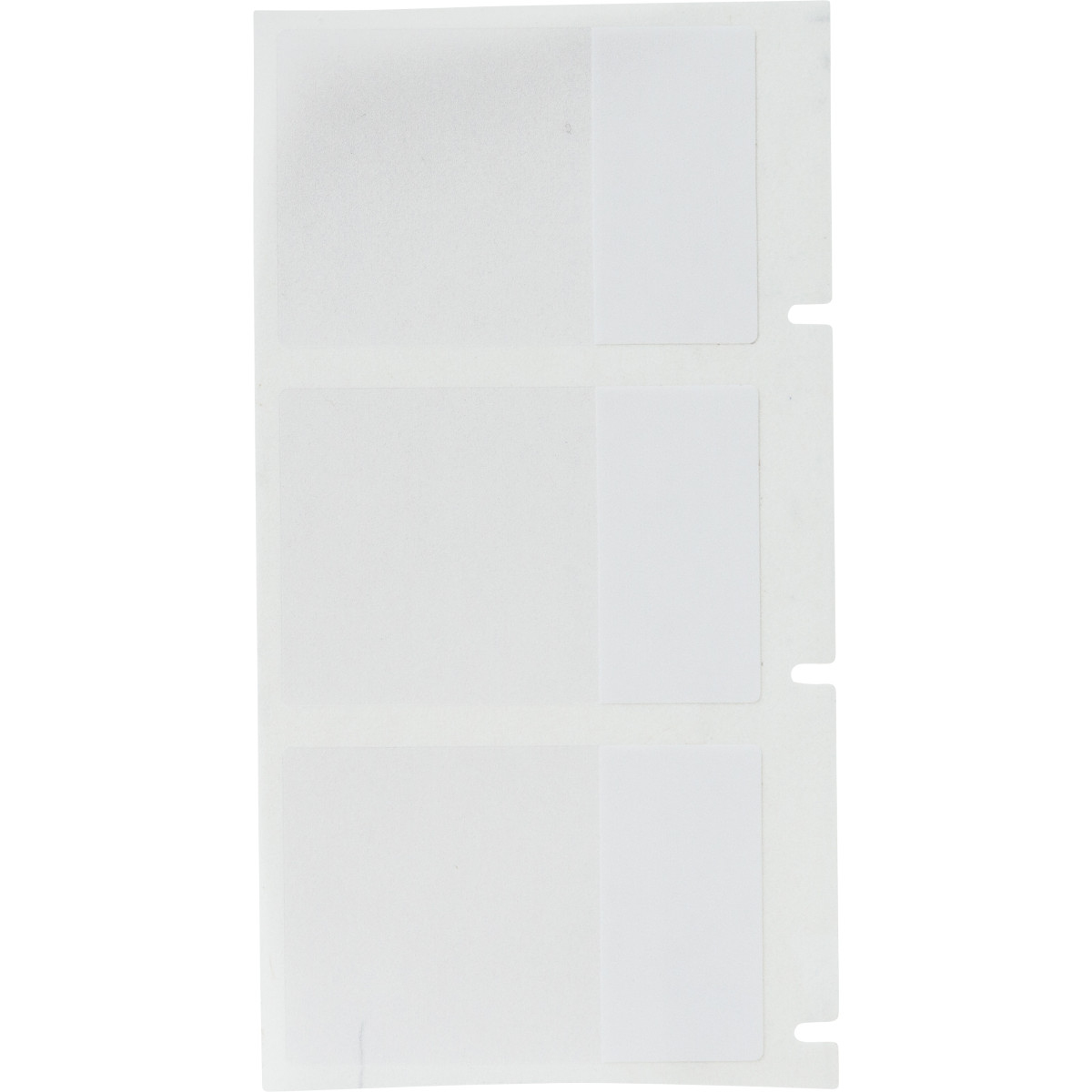 Brady M7-31-427 Selbstlaminierendes Vinyl-Kabeletikett 25,4 x 38,1 mm Weiß/Transparent