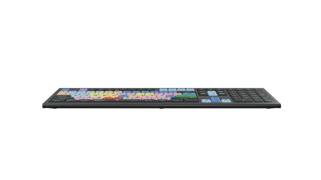 LogicKeyboard Astra 2 Avid Media Composer Tastatur QWERTZ USB Beleuchtet Grau