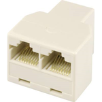 EFB-Elektronik T-Modular-Adapter RJ45 Buchse/2xBuchse 1:1, ungeschirmt Hersteller: EFB Elektronik (37526.1)