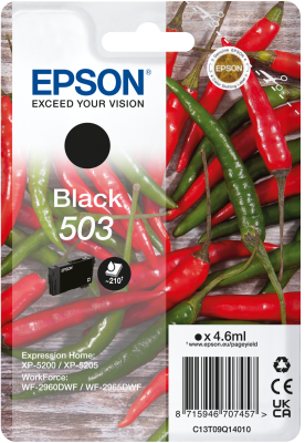 EPSON Ink/503 502 Binoculars 4.6ml BK SEC