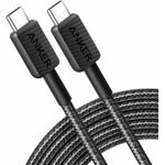 Anker 322 USB Kabel 1,8 m USB C Schwarz (A81F6G11)