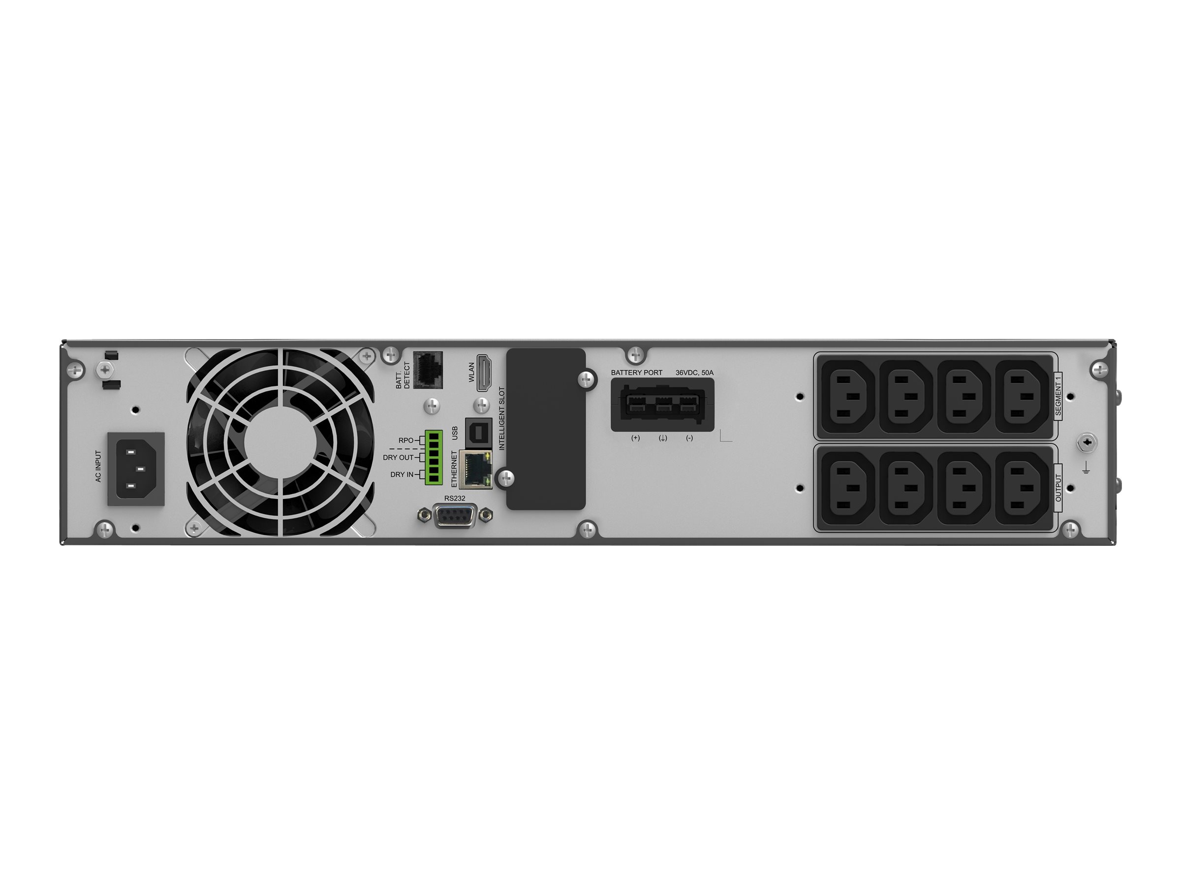 PowerWalker VFI 1500 ICR IoT Online-USV 1500 VA 1500 W 8x C13 Schwarz