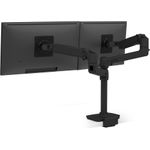 Ergotron LX Befestigungskit (2 Arme, Basis, 2 Stangenkragen, 2 Aufsätze, 13" Stange, flache obere C-Klemme 18 (45-610-224)