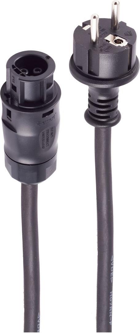 shiverpeaks ®-PV Strom-Einspeisekabel, BC01-CEE 7/7, 5m (BS02-40055)