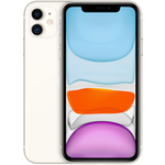 Apple iPhone 11 - Smartphone - Dual-SIM - 4G Gigabit Class LTE - 128GB - GSM - 6.1" - 1792 x 828 Pixel (326 ppi (Pixel pro" )) - Liquid Retina HD display (12 MP Vorderkamera) - 2 x Rückkamera - weiß (MHDJ3ZD/A)