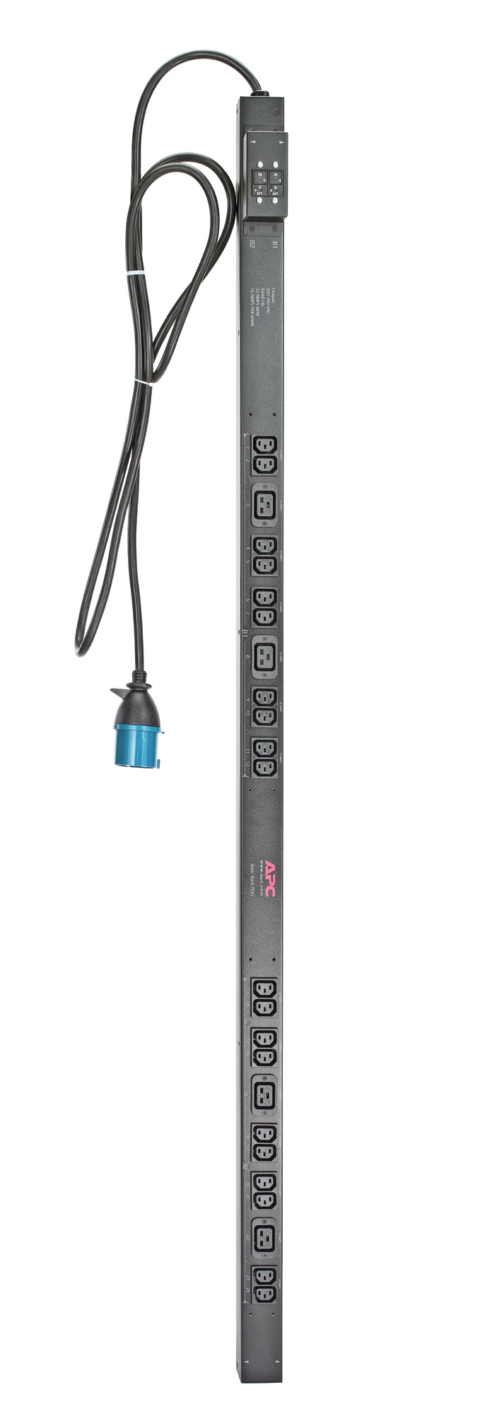 APC Basic Rack PDU AP7553 0U 7680 VA Schwarz