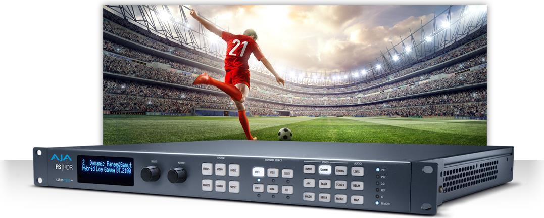 AJA FS-HDR Videosignal-Konverter Aktiver Videokonverter 4096 x 2160 - - (FS-HDR)