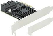 DeLOCK 5 port SATA PCI Express x4 Card (90498)