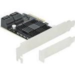 DeLOCK 5 port SATA PCI Express x4 Card (90498)