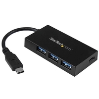 StarTech.com 4 Port USB 3.0 Hub mit USB-C (HB30C3A1CFS)