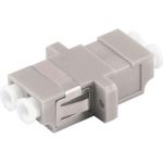 S/CONN maximum connectivity LWL-Verbinder, LC-LC, Duplex, beige (07-60014)