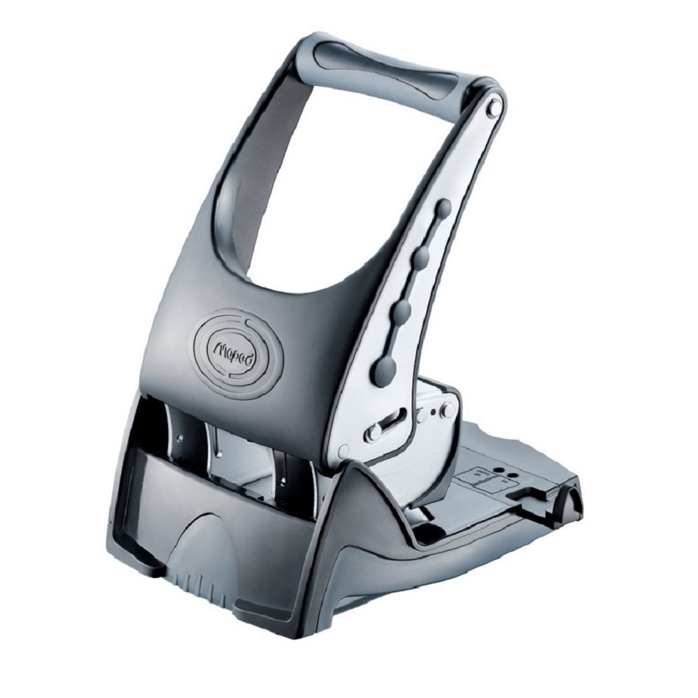 Maped Easy 65 Locher, 70 Blatt, 2-Loch, Metall, Anthrazit
