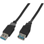 Wirewin USB 3.0 A-A MF 3.0 SW USB Kabel 3 m USB 3.2 Gen 1 (3.1 Gen 1) USB A Schwarz (USB 3.0 A-A MF 3.0 SW)