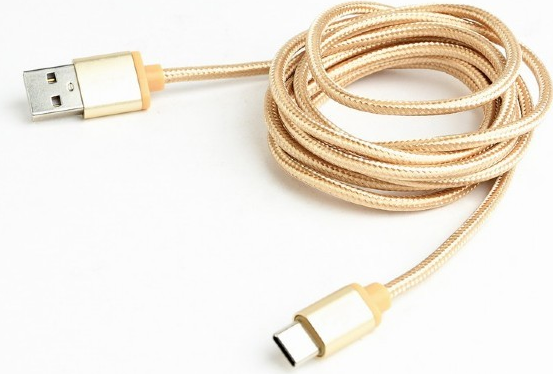 Gembird CCB-MUSB2B-AMCM-6-G USB Kabel 1,8 m 2.0 USB A USB C Gold (CCB-mUSB2B-AMCM-6-G)