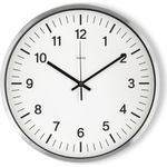 Hama Funkwanduhr Shiny, Ø 35cm, Aluminium (00185855)