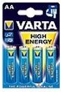 Varta High Energy Batterie 4 x AA-Typ (4906121414)