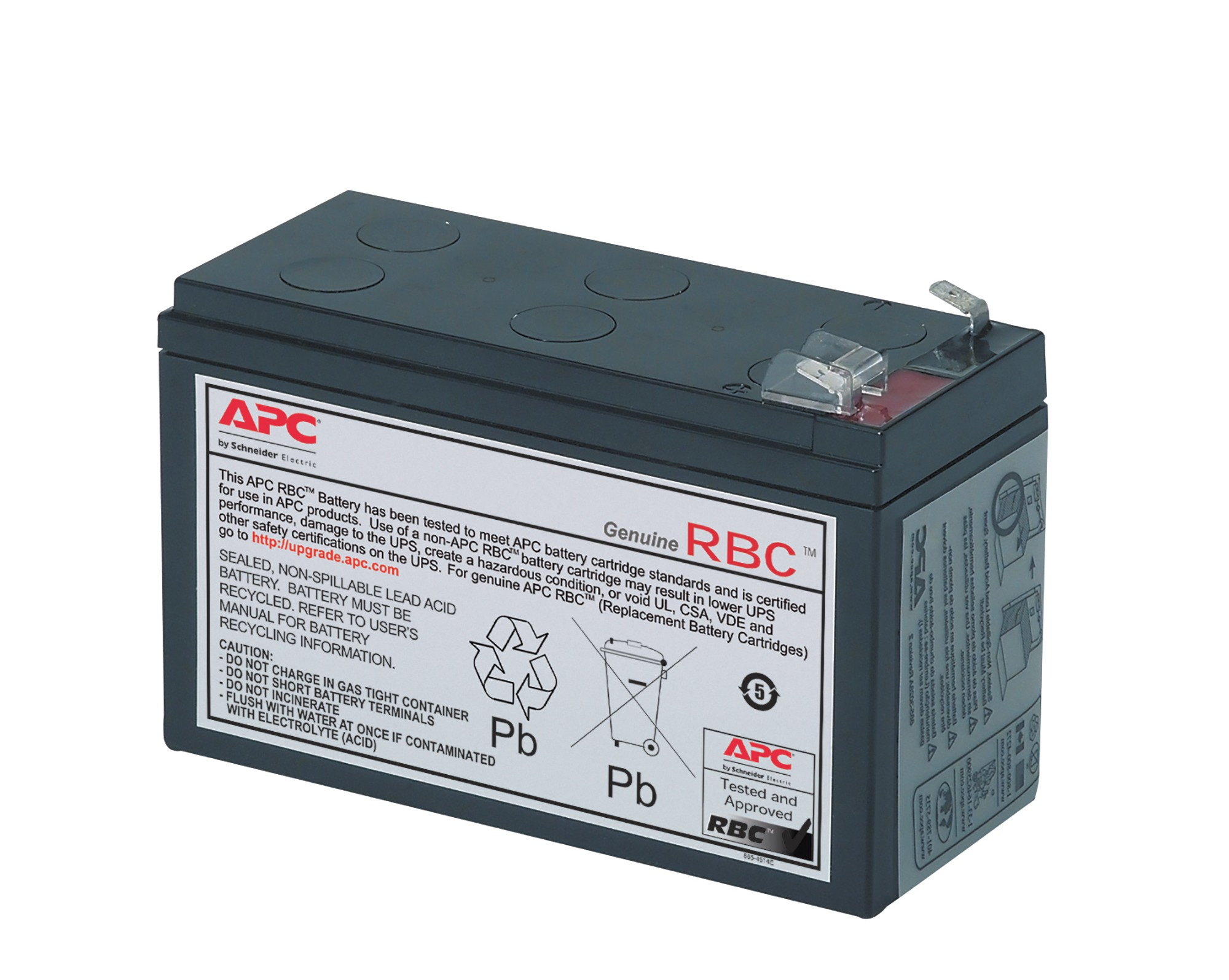 APC Replacement Battery Cartridge RBC17 - USV-Akku Schwarz