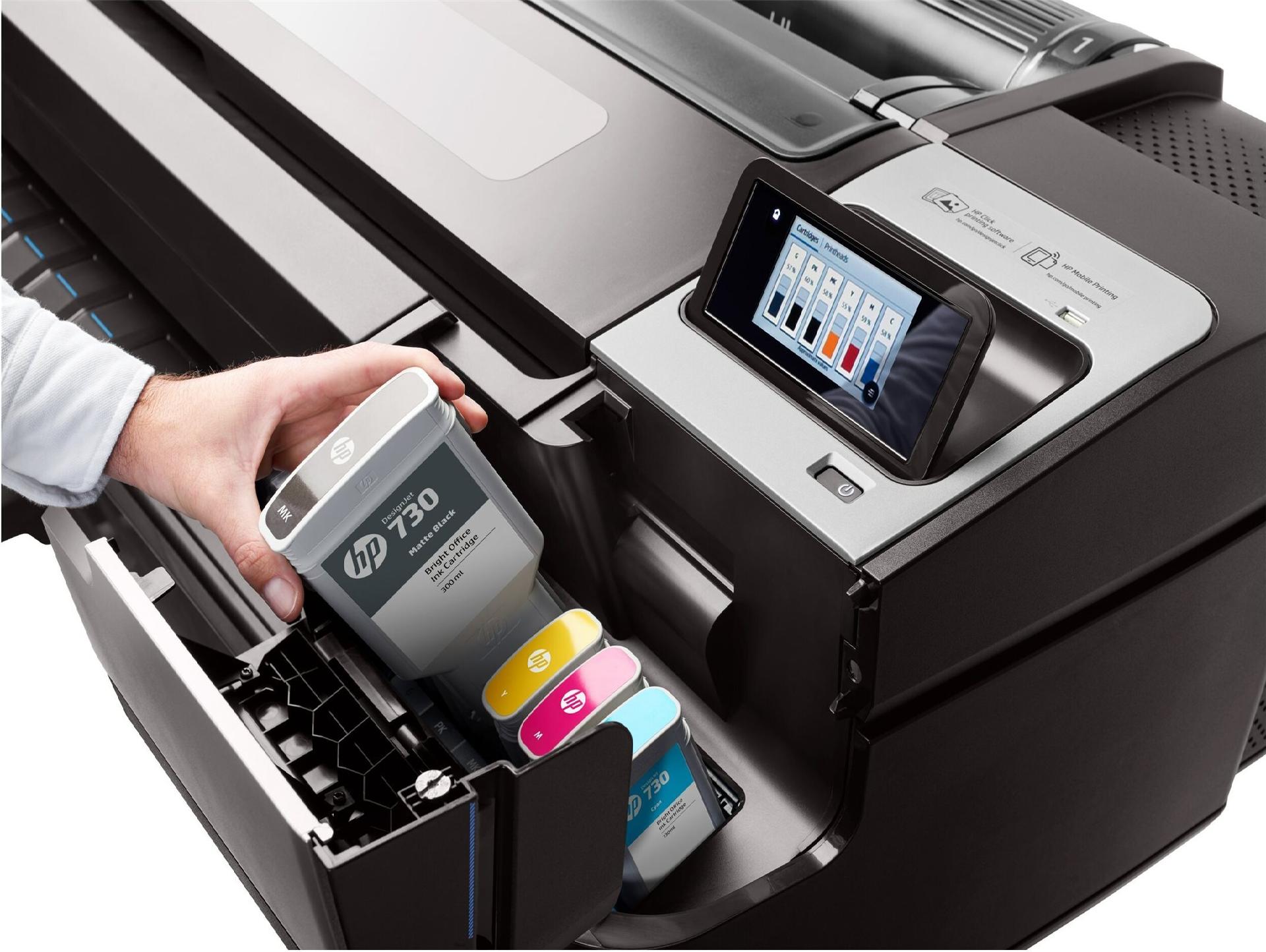 HP DesignJet T1700 44" Großformatdrucker 2400 x 1200 dpi