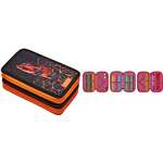 Herlitz 50038794 Etui Weiches Federmäppchen Polyester Schwarz - Orange (50038794)