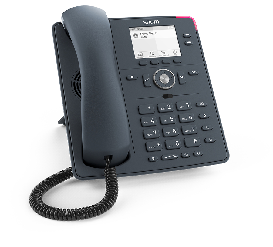 Snom D150 VoIP-Telefon 2 Leitungen Slate Gray