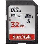 SanDisk Ultra - Flash-Speicherkarte - 32GB - UHS Class 1 / Class10 - SDHC UHS-I (SDSDUNR-032G-GN6IN)