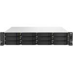 QNAP TS-h1887XU-RP NAS Rack (2U) Eingebauter Ethernet-Anschluss Schwarz - Weiß E-2334 (TS-H1887XU-RP-E2334-16G)