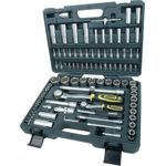 Brüder Mannesmann Steckschlüssel-Satz 6,3 mm (1/4") und 12,5 mm (1/2") 94tlg. 2055-SL (2055-SL)