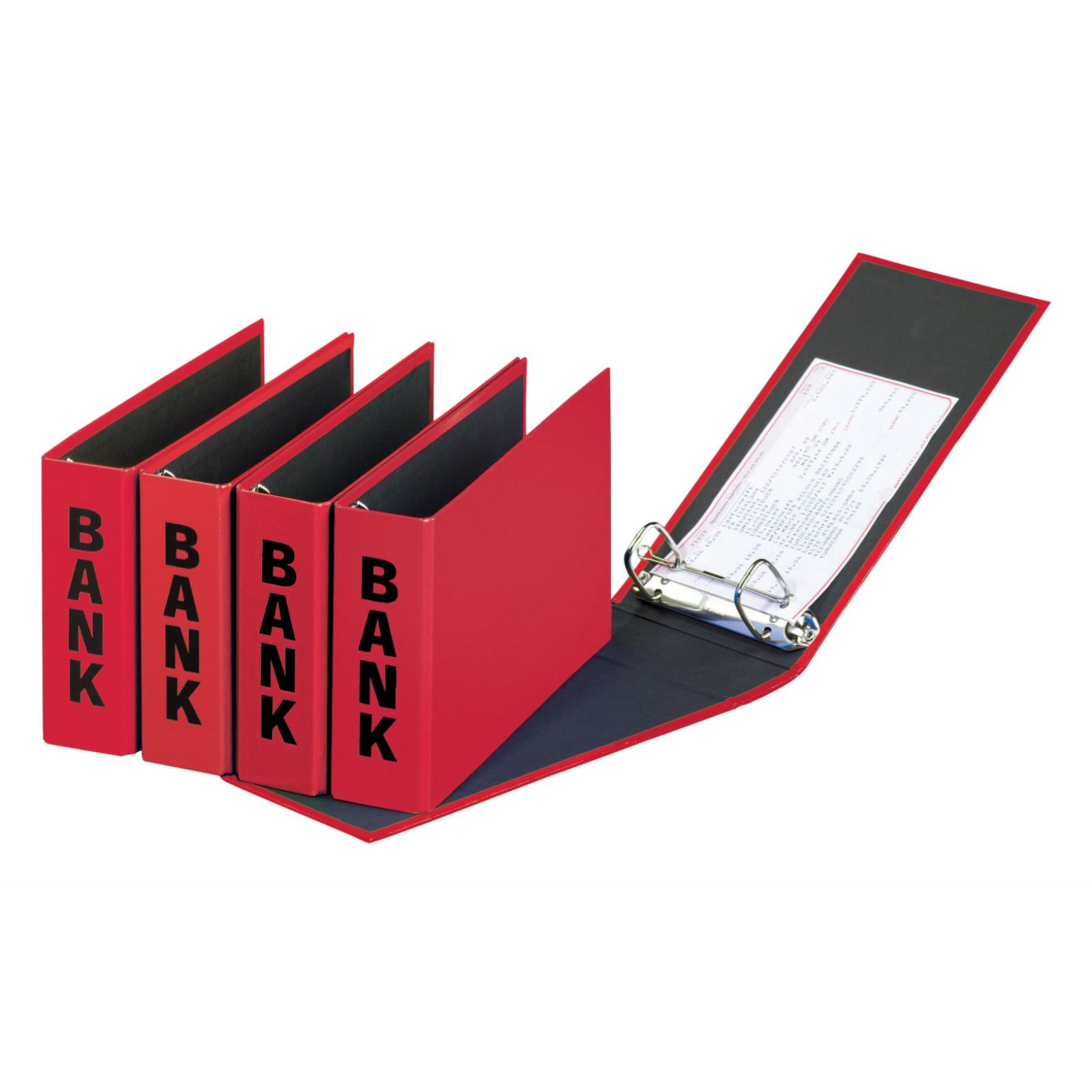 Pagna 40801-03 Aktenordner A6 5 cm Rot