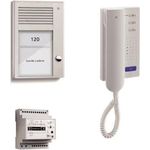 TCS home:pack Audio, Aufputz, Einfamilienhaus, PSC2110-0000 bestehend aus Audio Außenstation Serie PAK 1 Taste AP, Audio Komfort Türtelfon ISH3130 und Steuergerät BVS20 (PSC2110-0000)