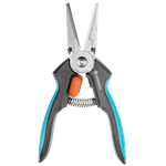 Gardena GripCut. Materiallgriff: Kunststoff, Handgrifffarbe: Schwarz, Grün, Material Messer: Edelstahl. Menge pro Packung: 1 Stück(e) (12213-20)