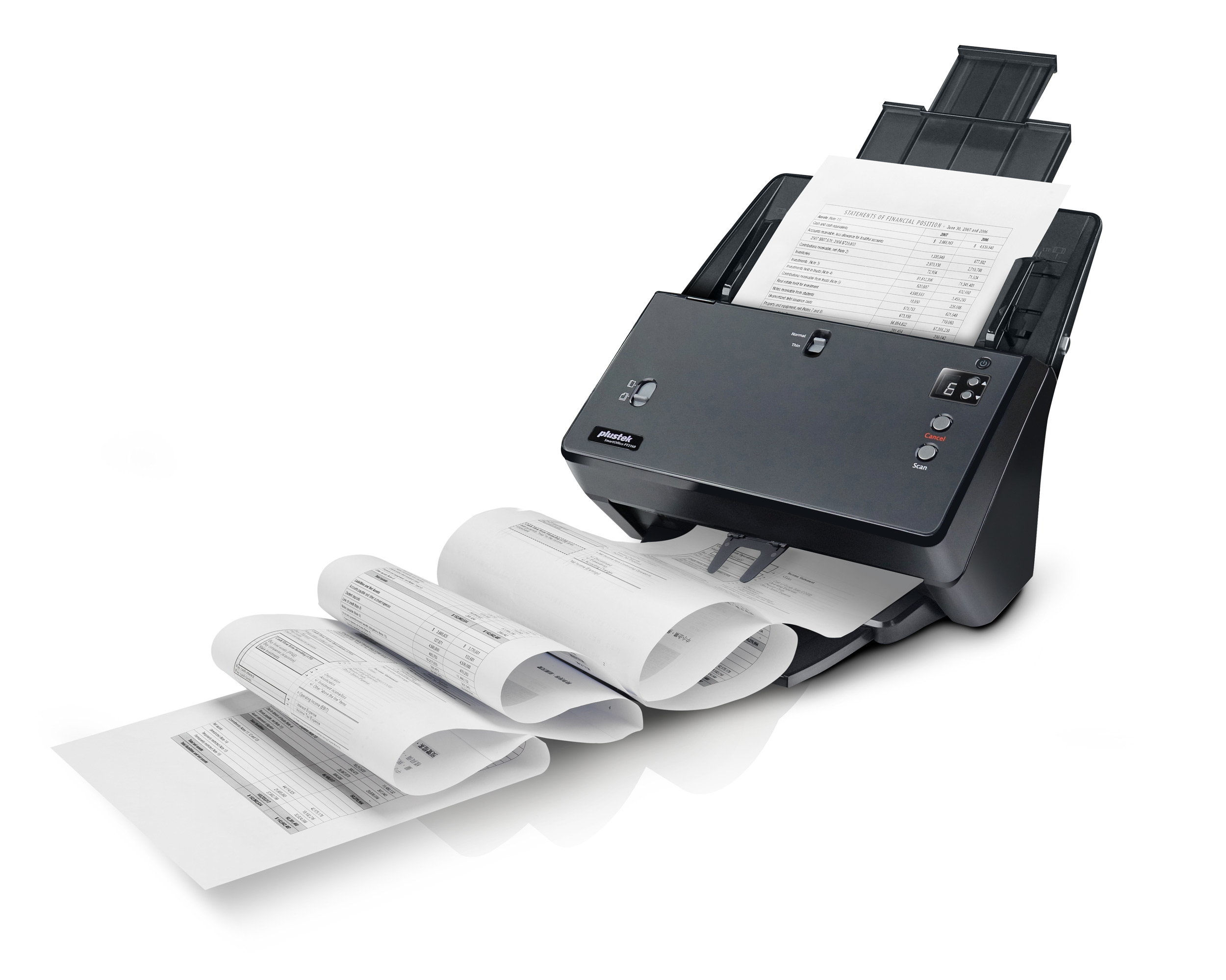 Plustek SmartOffice PT2160 ADF-Scanner 600 x 600 dpi A3 Schwarz