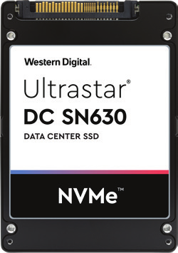 Western Digital Ultrastar DC SN630 U.2 7680 GB PCI Express 3.0 3D TLC NVMe (WUS3BA176C7P3E3)