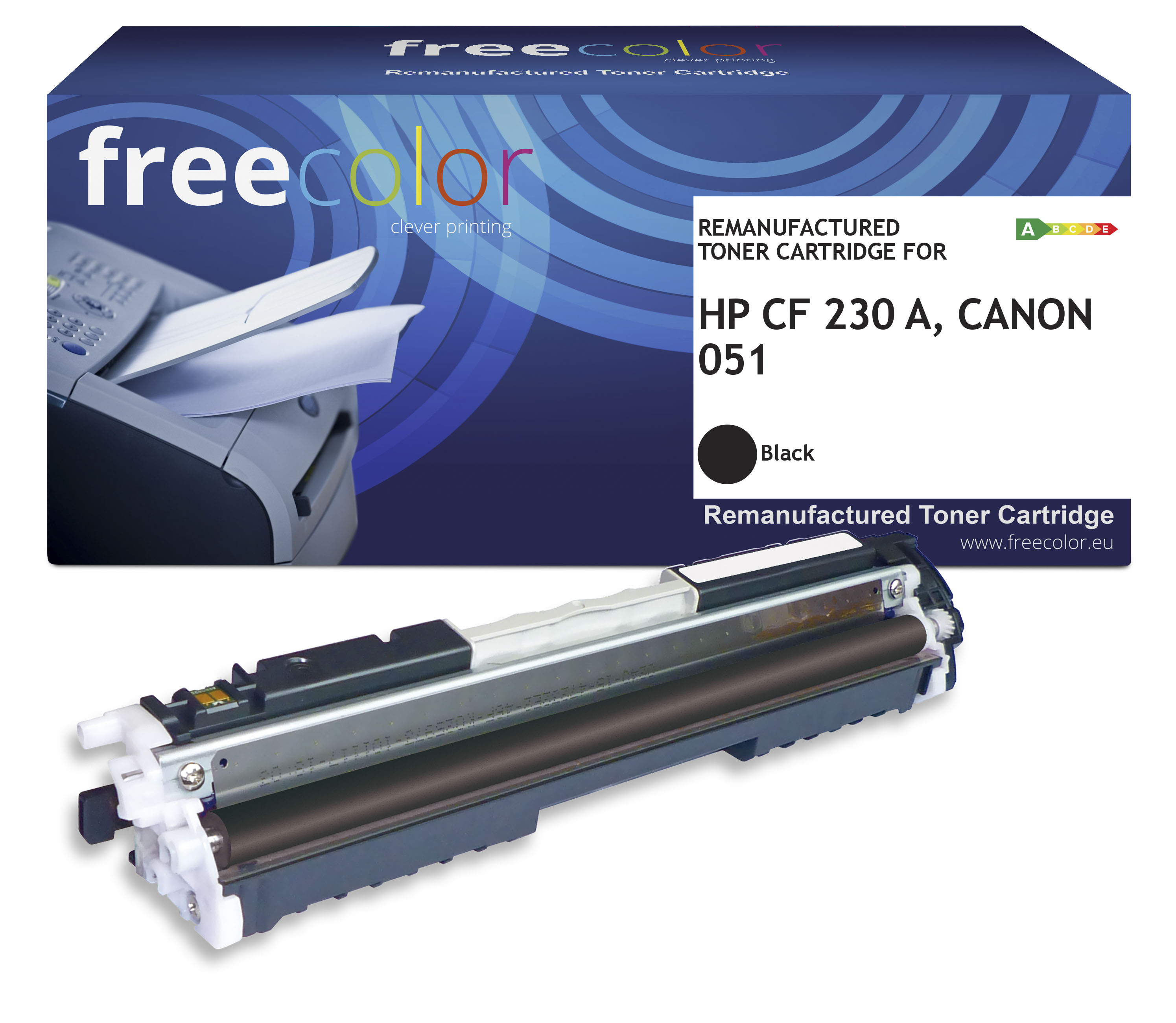 Freecolor K16048F7 Tonerkartusche Schwarz