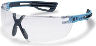 Uvex 9199245 Schutzbrille/Sicherheitsbrille Anthrazit - Blau (9199245)