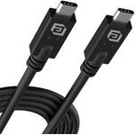 Akasa USB 40Gbps Type-C Cable 8Ka60Hz 240W PD - Kabel (AK-CBUB67-10BK)