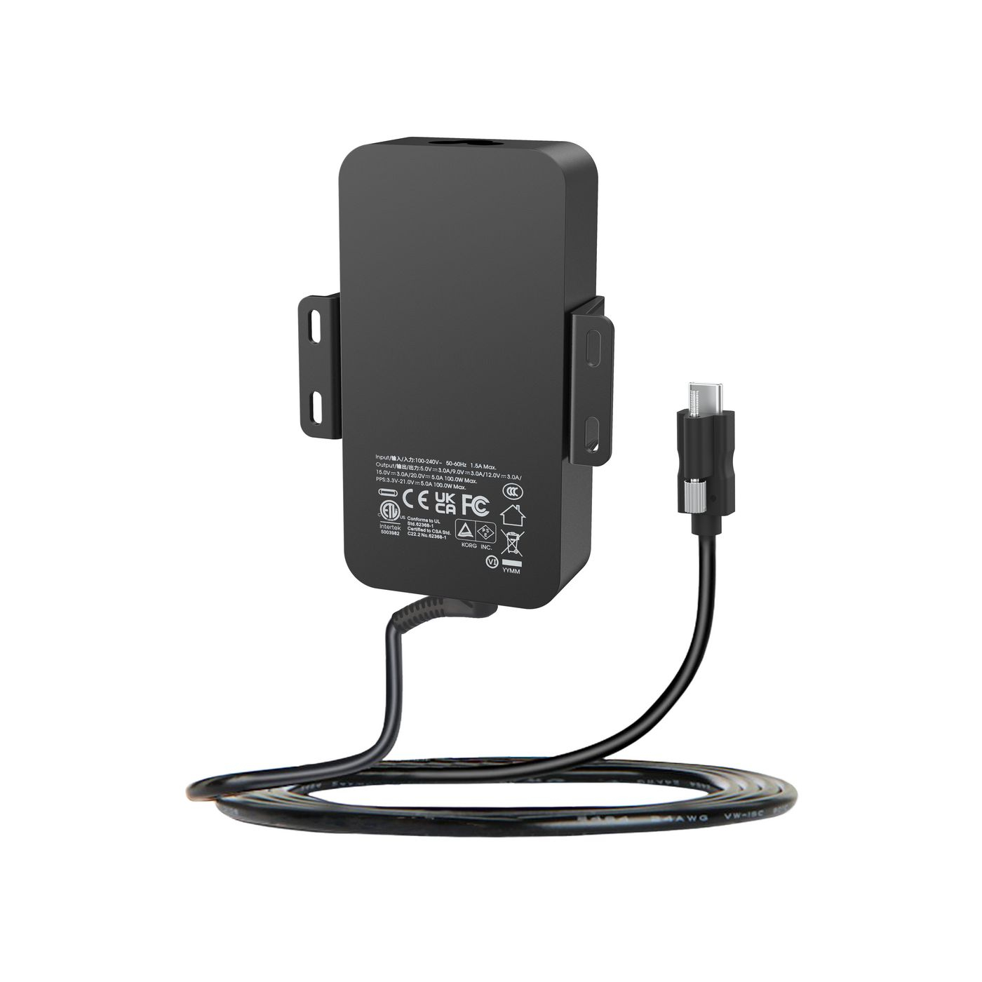 VivoLink VLUSBCHUB2V2 Dockingstation USB-C 3.2 Gen 2 HDMI 1GbE Grau