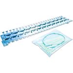 Wirewin High Quality 24-Port Keystone Modul-Leerpanel, 19\", metall, geschirmt Keystone System (WKS PANEL 24 CON MOD)