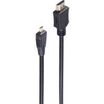 shiverpeaks BS77470-0.5-3 HDMI-Kabel 0,5 m HDMI Typ A (Standard) HDMI Typ D (Mikrofon) Schwarz (BS77470-0.5-3)