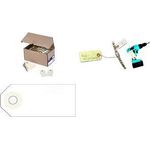 agipa Gepäckanhänger, 120 x 57 mm, neutral mit Draht (121315)