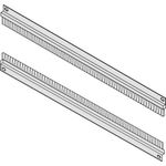 SCHROFF 19\"-Kabeldurchführung mit Bürstenleiste - 19\"KAB.DURCHFUEHRUNG 1HE 2ST (60118437)
