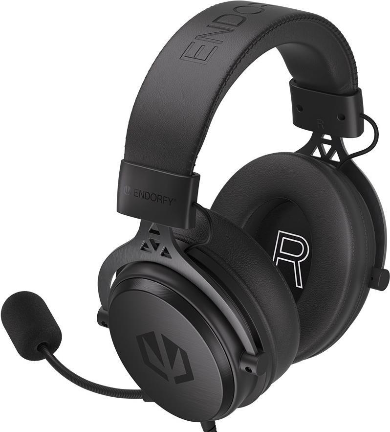 Endorfy VIRO Plus USB Kabelgebundenes Headset Schwarz